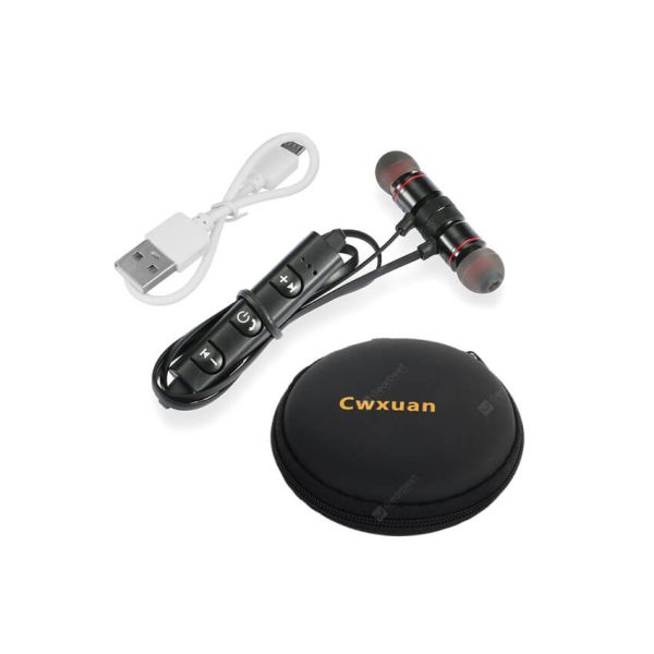 Cwxuan Sports Magnetic Bluetooth V4.1 Stereo Earphone with Microphone – Bild 3