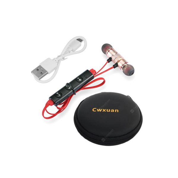 Cwxuan Sports Magnetic Bluetooth V4.1 Stereo Earphone with Microphone – Bild 6