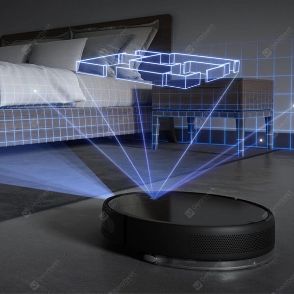 MIJIA Robot Vacuum 1T Sweeping Wet Mopping Cleaner For Home Dust Sterilize 3000PA Cyclone Suction WIFI APP Smart Planned – Bild 3