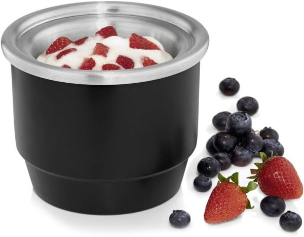 WMF Küchenminis 3in1 Eismaschine, Ice Maker für Frozen Joghurt, Sorbet und Eiscreme, Gefrierbehälter 300 ml, 30-Minuten-Time, Frozen Joghurtmaschine – Bild 8