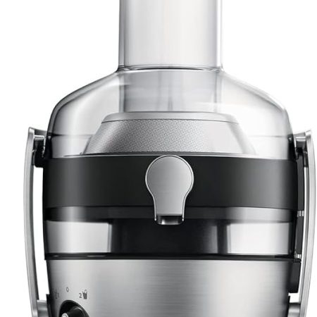 Philips 3000 Series Entsafter – XXL-Einfüllschacht, FibreBoost-Technologie, QuickClean, 2L Kapazität, 1100W leistungsstarker Motor für frischen & fruchtfleischreichen Saft (HR1921/20)