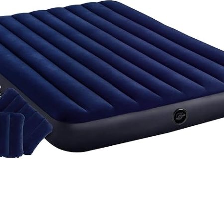 Intex 64765 Luftbett, Bunt, 203 x 152 x 25 cm (Set)
