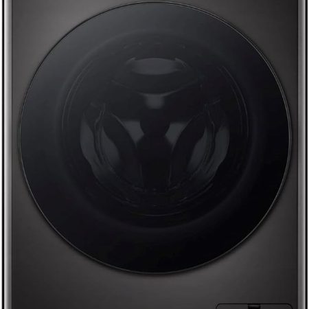 LG F4WR703YB Frontlader-Waschmaschine 13 kg, Klasse A -20%, 1.400 U./Min., 61.5x60x85 cm, TurboWash 360 in 39 Minuten, Allergy Care, Steam, Wi-Fi, Digitales Touchdisplay, Platinum Black [Energieklasse A]