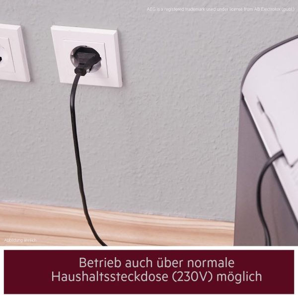 AEG Automotive Thermoelektrische Kühlbox KK 28 Liter, 12/230 Volt für Auto und Steckdose, schwarz – Bild 8