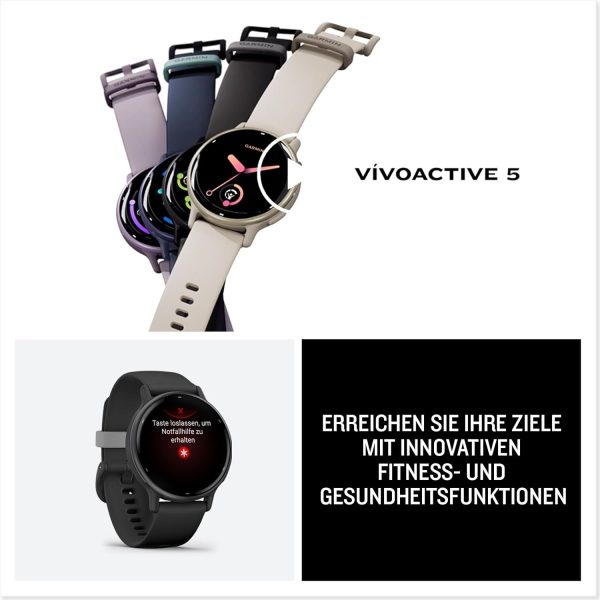 Garmin Vivoactive 5 - GPS-Smartwatch mit 1,2" AMOLED Touchdisplay, Fitness- und Gesundheits- und Musikfunktionen – Bild 11