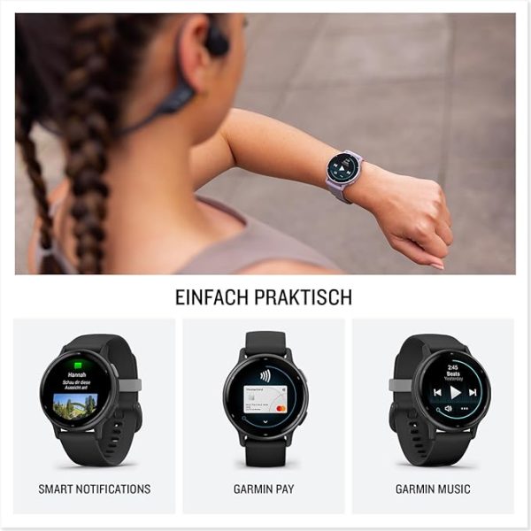 Garmin Vivoactive 5 - GPS-Smartwatch mit 1,2" AMOLED Touchdisplay, Fitness- und Gesundheits- und Musikfunktionen – Bild 7