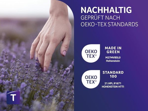 Traumnacht Easy Comfort Rollmatratze Öko-Tex Zertifiziert, Härtegrad 4 (fest) 90 x 200 cm, Höhe 13 cm, produziert nach deutschem Qualitätsstandard – Bild 6