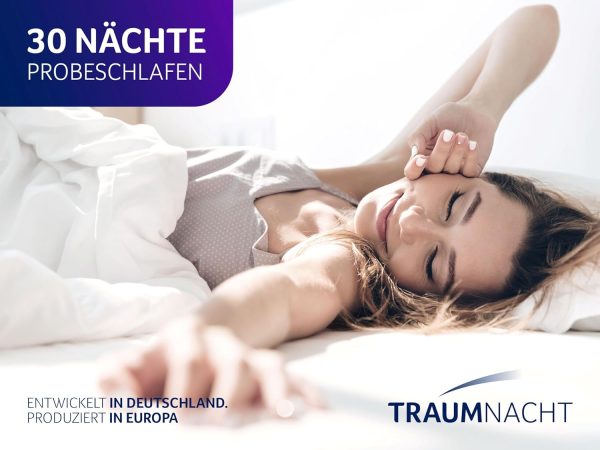 Traumnacht Easy Comfort Rollmatratze Öko-Tex Zertifiziert, Härtegrad 4 (fest) 90 x 200 cm, Höhe 13 cm, produziert nach deutschem Qualitätsstandard – Bild 7