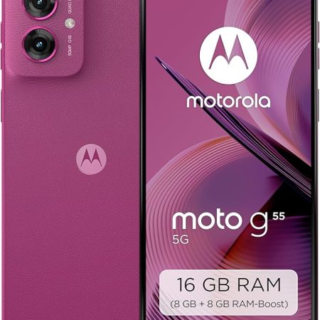 Motorola Moto g75 5G Smartphone (Robustes 6,78"-Display Dank Corning Gorilla Glass 5, 8/256 GB, 50-MP-Kamera, widerstandsfähig, extrem temperaturbeständig) Succulent Green, inkl. Schutzcover