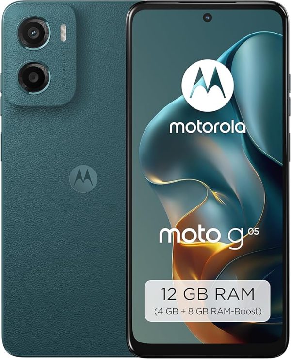 Motorola Moto g75 5G Smartphone (Robustes 6,78"-Display Dank Corning Gorilla Glass 5, 8/256 GB, 50-MP-Kamera, widerstandsfähig, extrem temperaturbeständig) Succulent Green, inkl. Schutzcover – Bild 7