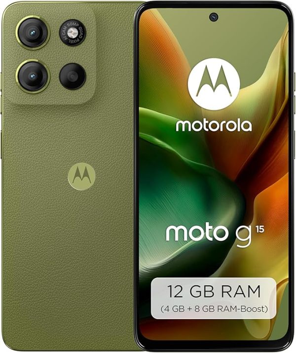 Motorola Moto g75 5G Smartphone (Robustes 6,78"-Display Dank Corning Gorilla Glass 5, 8/256 GB, 50-MP-Kamera, widerstandsfähig, extrem temperaturbeständig) Succulent Green, inkl. Schutzcover – Bild 11