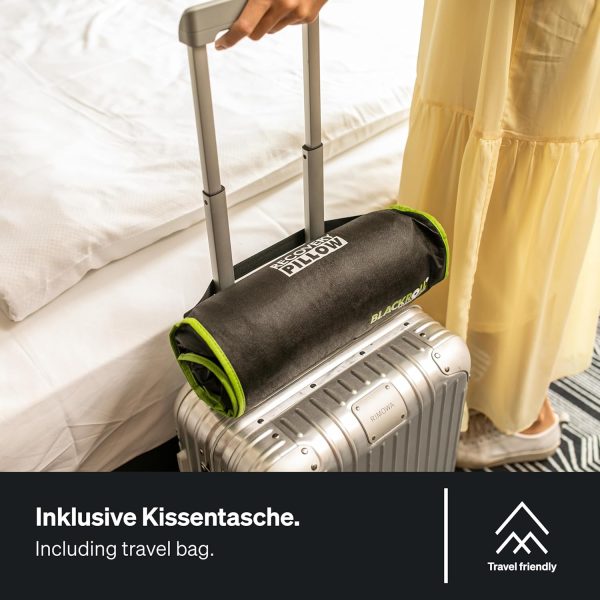 BLACKROLL® Recovery Pillow (50 x 30 cm), Kopfkissen für erholsamen Schlaf, ergonomisches Kissen mit Travel Bag für Reisen, Nackenkissen aus Viscose Memory Schaum, Made in Germany – Bild 10