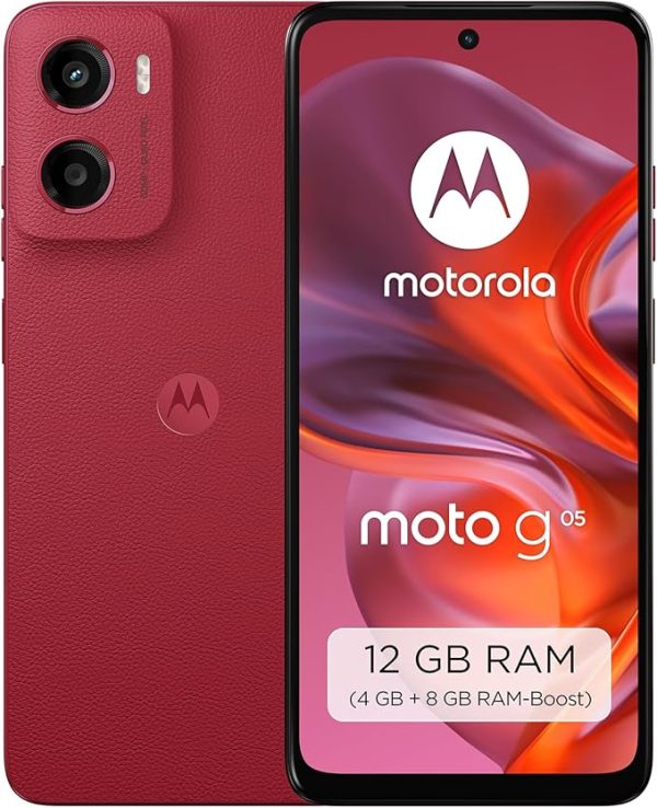 Motorola Moto g75 5G Smartphone (Robustes 6,78"-Display Dank Corning Gorilla Glass 5, 8/256 GB, 50-MP-Kamera, widerstandsfähig, extrem temperaturbeständig) Succulent Green, inkl. Schutzcover – Bild 2