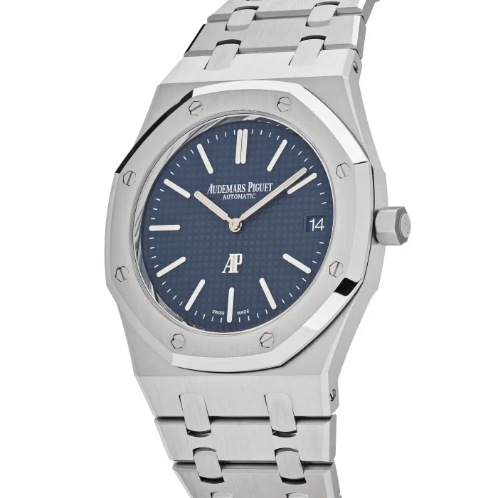 Audemars Piguet Royal Oak 16202ST.OO.1240ST.01 'Jumbo' Extra-Thin 50th Anniversary Stainless Steel Blue Dial - 图片 3