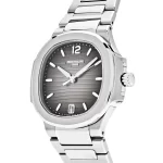 Patek Philippe Nautilus 7118/1A-011 'Ladies' Stainless Steel Smoke Grey Dial - 图片 4