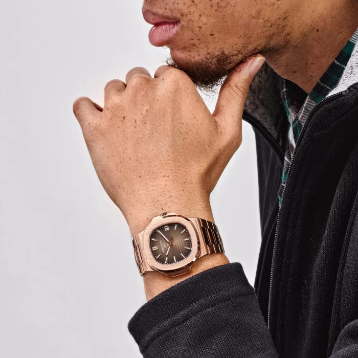 Patek Philippe Nautilus 5711/1R-001 Rose Gold Brown Dial Date (2020) - 图片 2