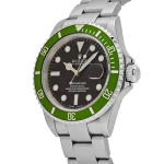 Rolex Submariner Date 16610LV 'Kermit' Bezel Flat 4 Stainless Steel Black Dial Oyster - 图片 5
