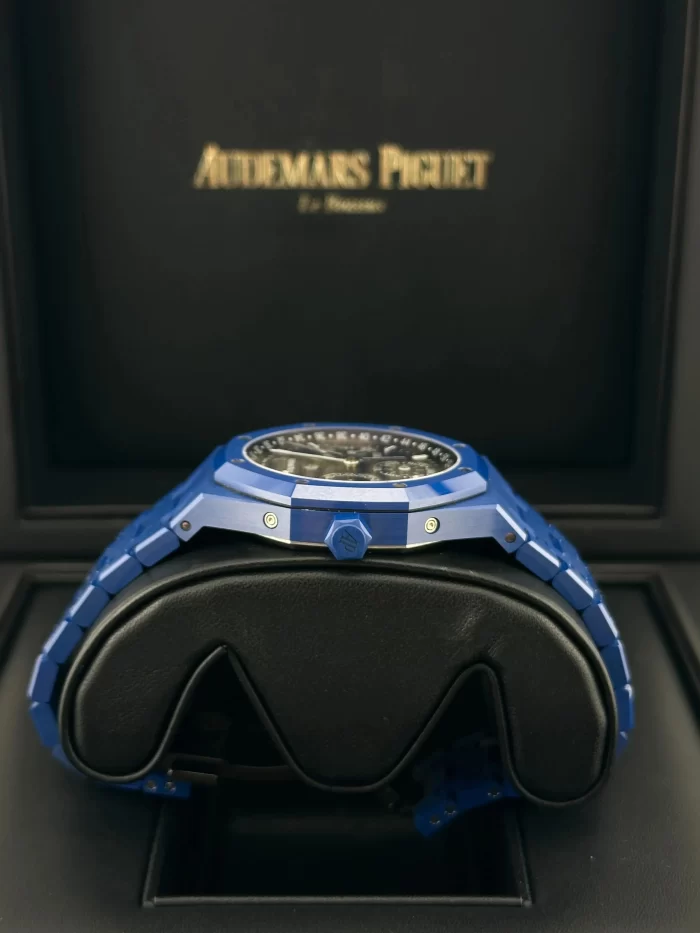 Audemars Piguet Royal Oak Perpetual Calendar 26579CS.OO.1225CS.01 Blue Ceramic Blue Dial - 图片 4