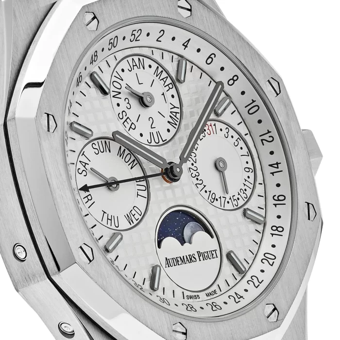 Audemars Piguet Royal Oak Perpetual Calendar 26574ST.OO.1220ST.01 Steel White Dial - 图片 4