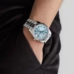 Rolex Day-Date 228236 Platinum Ice Blue Arabic Dial - 图片 2