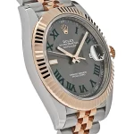 Rolex Datejust 126331 Rose Gold Stainless Steel Wimbledon Dial Jubilee - 图片 2