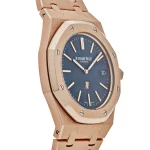Audemars Piguet Royal Oak 15202OR.OO.1240OR.01 'Jumbo' Extra-Thin Rose Gold Blue Dial - 图片 3