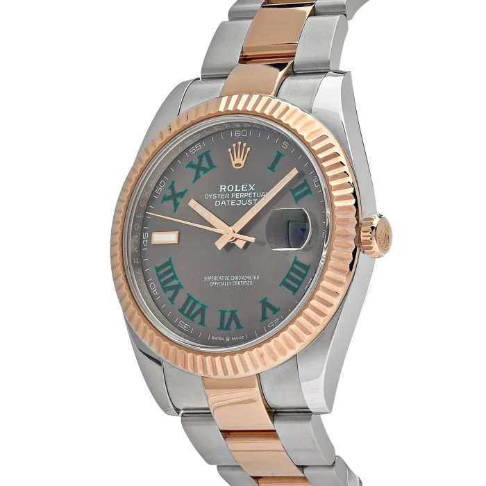 Rolex Datejust 126331 'Wimbledon' Rose Gold Stainless Steel - 图片 2