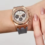 Audemars Piguet Royal Oak Offshore 26231OR.ZZ.D003CA.01 'Ladies' Rose Gold Diamond Bezel Silver Dial - 图片 3
