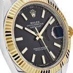 Rolex Datejust 126333 Yellow Gold Stainless Steel Black Dial Oyster - 图片 5