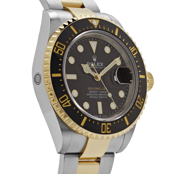 Rolex Sea-Dweller 126603 Stainless Steel Yellow Gold Black Dial - 图片 3