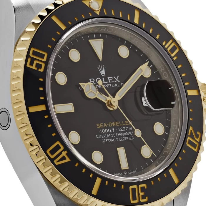 Rolex Sea-Dweller 126603 Stainless Steel Yellow Gold Black Dial - 图片 4