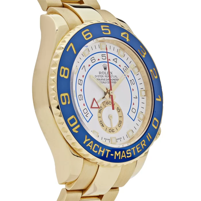 Rolex Yacht-Master II 116688 Yellow Gold White Dial - 图片 3