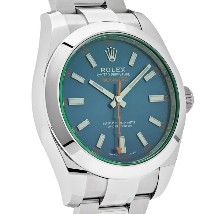 Rolex Milgauss 116400GV Stainless Steel Blue Dial - 图片 4
