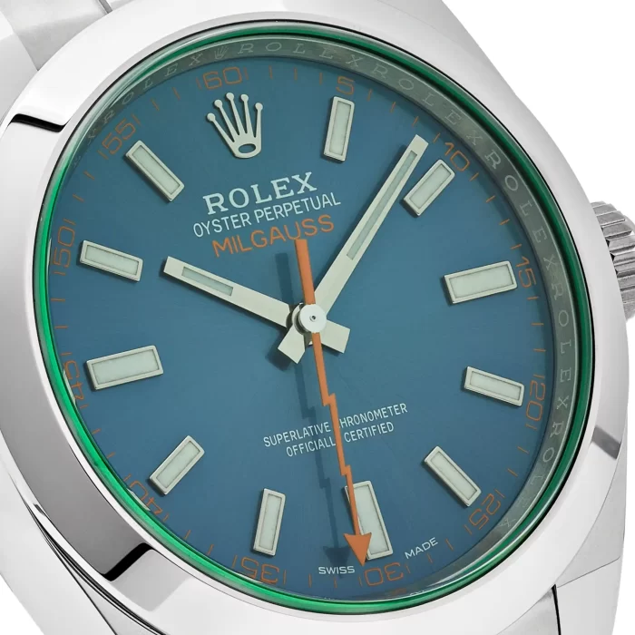 Rolex Milgauss 116400GV Stainless Steel Blue Dial - 图片 5