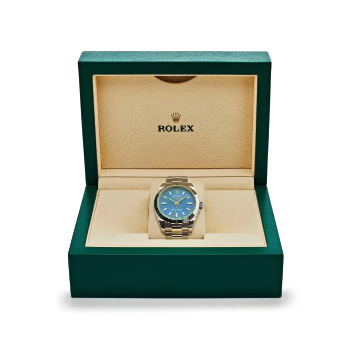Rolex Milgauss 116400GV Stainless Steel Blue Dial - 图片 6