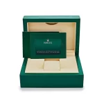 Rolex Day-Date 228348RBR Yellow Gold Diamond Bezel Baguette Mother of Pearl Dial - 图片 3