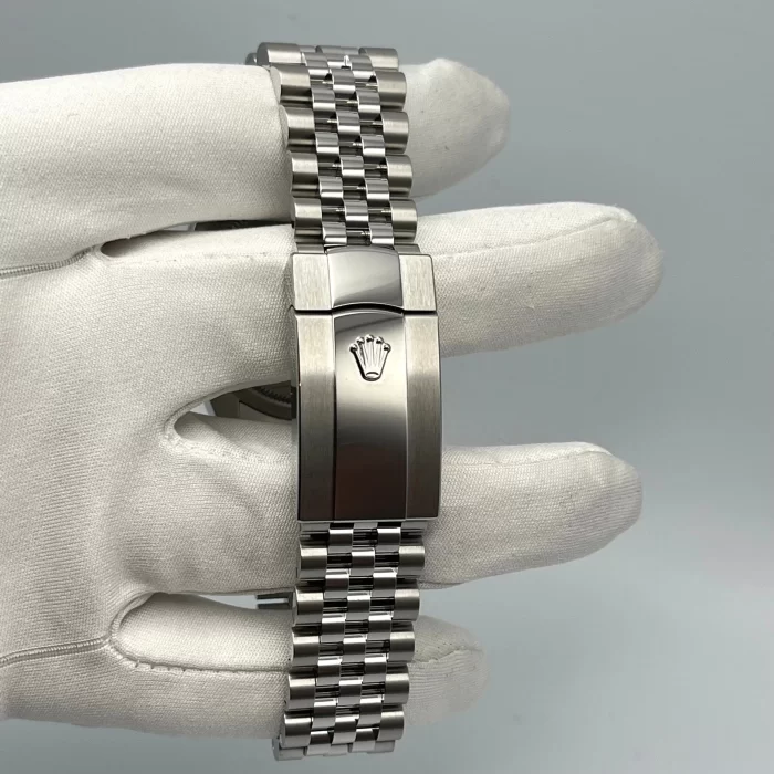 Rolex Datejust 126234 White Gold Stainless Steel Blue Dial Jubilee - 图片 6
