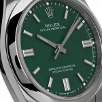 Rolex Oyster Perpetual 126000 Stainless Steel Green Dial - 图片 5