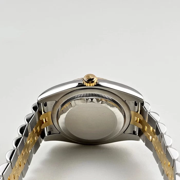 Rolex Datejust 116233 Yellow Gold Stainless Steel White Roman Dial Jubilee - 图片 5