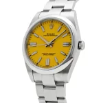 Rolex Oyster Perpetual 124300 Stainless Steel Yellow Dial - 图片 3