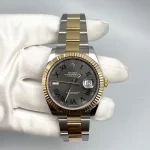 Rolex Datejust 126333 Yellow Gold Stainless Steel Slate/Green Roman Dial - 图片 4