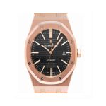 Audemars Piguet Oak Selfwinding Automatic 41MM Black Dial Watch 15400OR.OO.1220OR.01