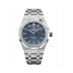 Audemars Piguet Oak Selfwinding Blue dial, 37mm, Stainless steel, 15450ST.OO.1256ST.03