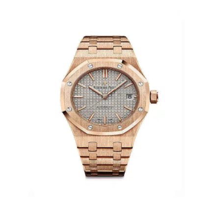 Audemars Piguet Oak Selfwinding Grey dial, 37mm, 18k Rose gold, 15450OR.OO.1256OR.01
