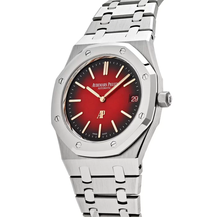 Audemars Piguet Royal Oak 16202XT.OO.1240XT.01 'Jumbo' Extra-Thin Titanium Burgundy Dial - 图片 4
