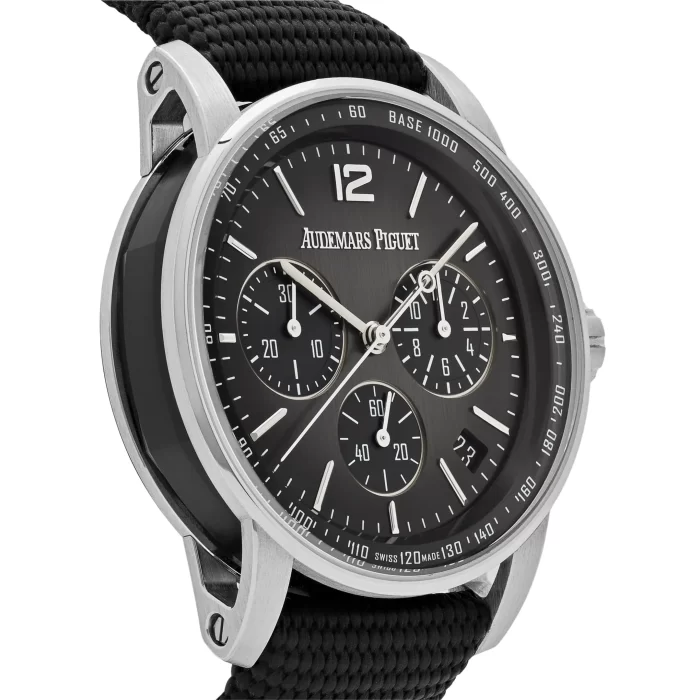 Audemars Piguet Code 11.59 26393NB.OO.A002KB.01 Selfwinding Chronograph Black Ceramic White Gold Grey Dial - 图片 3