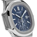 Patek Philippe Nautilus 5976/1G-001 '40th Anniversary' Chronograph White Gold Blue Diamond Dial Limited Edition (2018) - 图片 6