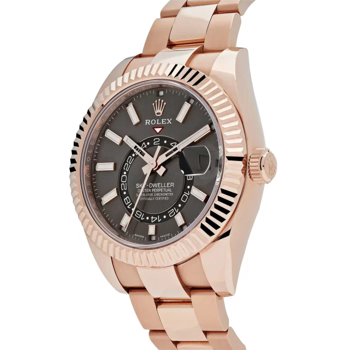 Rolex Sky-Dweller 326935 Rose Gold Rhodium Slate Grey Dial - 图片 2