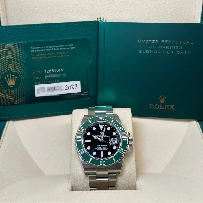 Rolex Submariner Date 126610LV 'Starbucks' Stainless Steel Black Dial - 图片 8