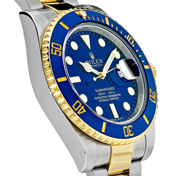 Rolex Submariner Date 116613LB Stainless Steel Yellow Gold Blue Dial - 图片 3